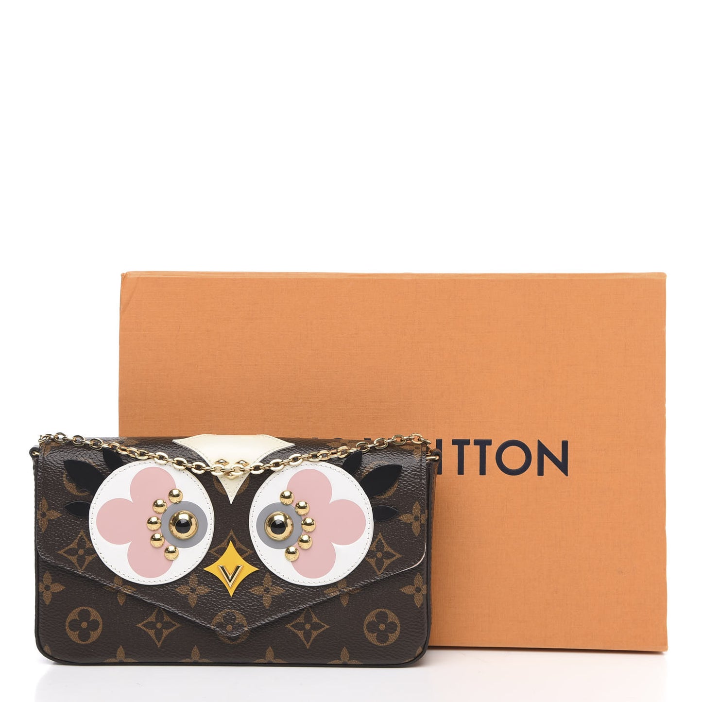 Monogram Lovely Birds Pochette Felicie Chain Wallet