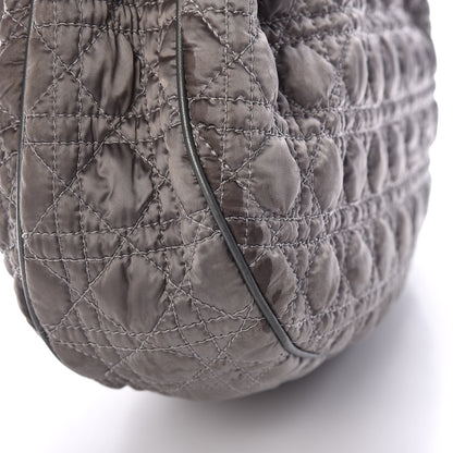 Christian Dior Nylon Cannage Tote Gray 13 of 18