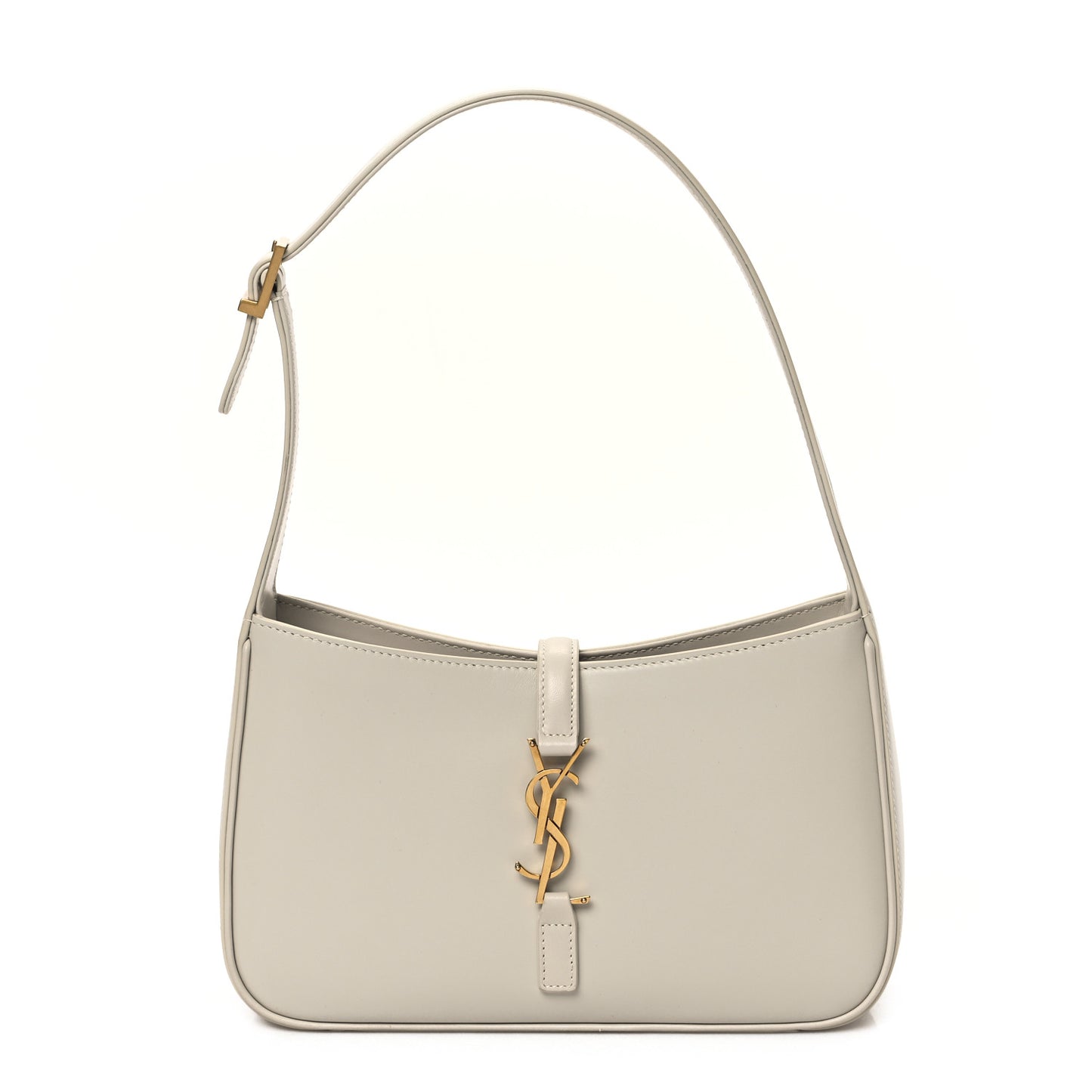 Smooth Calfskin Le 5 A 7 Hobo Blanc Vintage