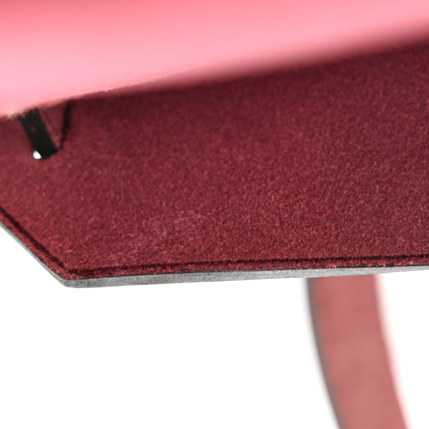 Hermes Toile Officier Vache Hunter Verso Herbag Zip Retourne PM 31 Bubblegum Rubis Rouge Sellier 7 of 12