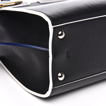 Fendi Vitello Dolce Mini 3Jours Tote Black 10 of 12