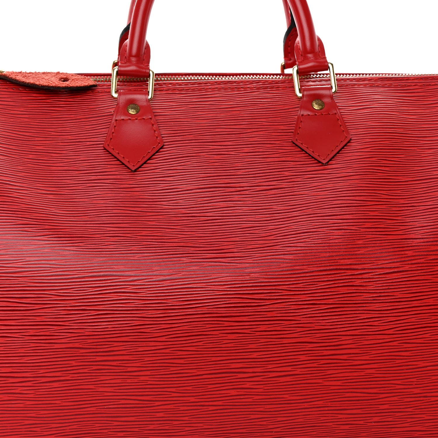 Louis Vuitton Epi Speedy 35 Castillan Red 7 of 9