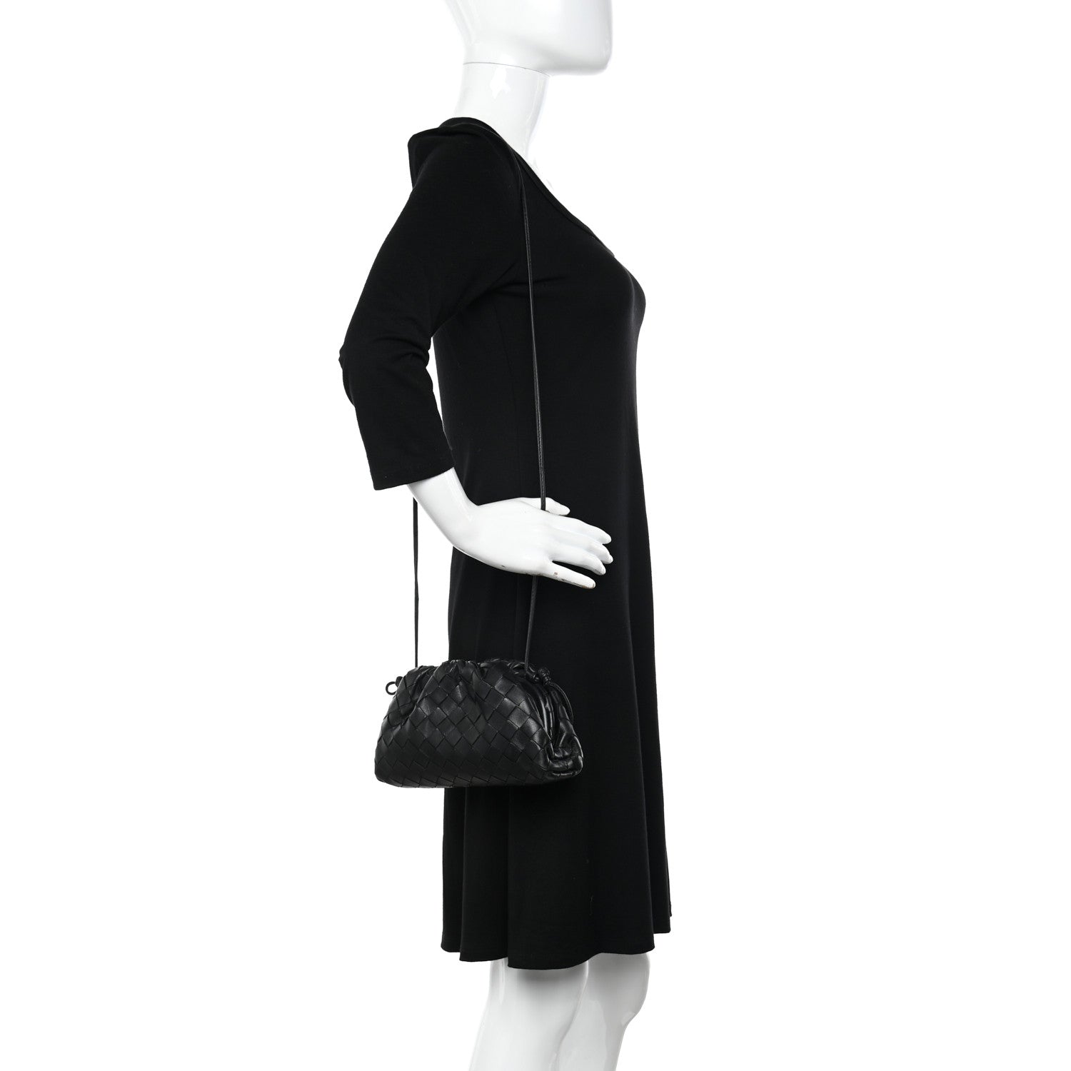 Bottega Veneta Nappa Intrecciato The Mini Pouch Black 2 of 11