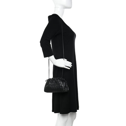 Bottega Veneta Nappa Intrecciato The Mini Pouch Black 2 of 11