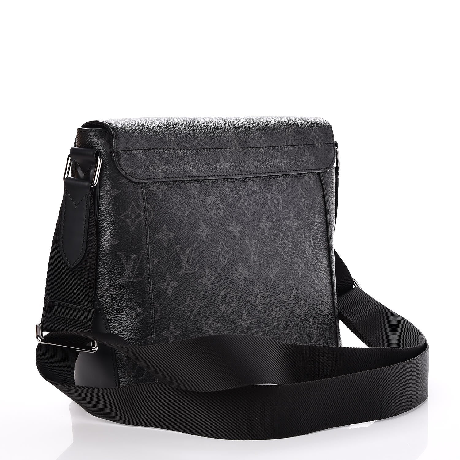 Louis Vuitton Monogram Eclipse Explorer PM Black 3 of 8