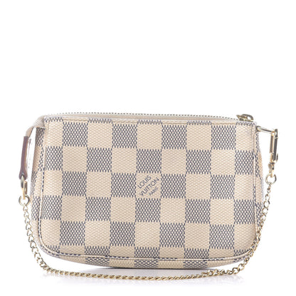 Louis Vuitton Damier Azur Mini Pochette Accessories 1 of 10