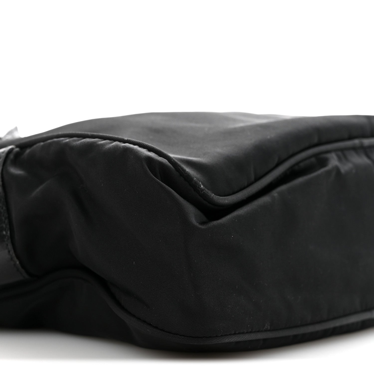 Prada Nylon Vela Messenger Bag Black 9 of 13