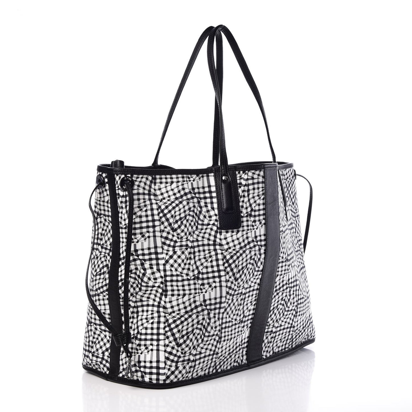 Visetos Large Liz Reversible Shopper Tote Black