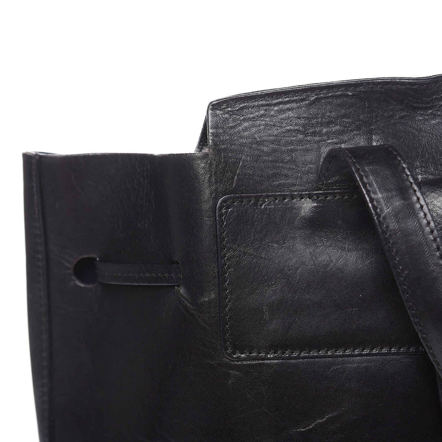 Mansur Gavriel Vegetable Tanned Calfskin Backpack Black 21 of 30