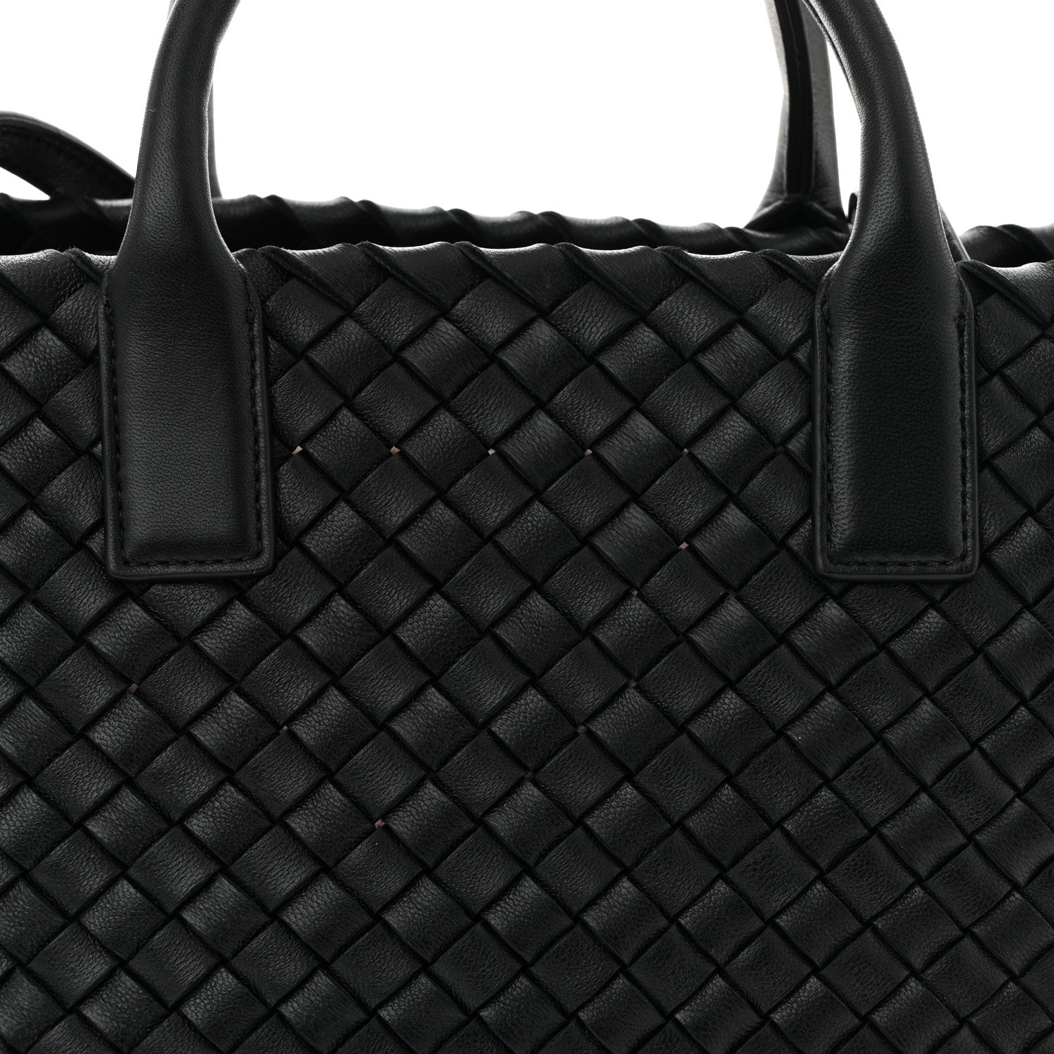 Bottega Veneta Nappa Intrecciato Mini Cabat Black 8 of 10