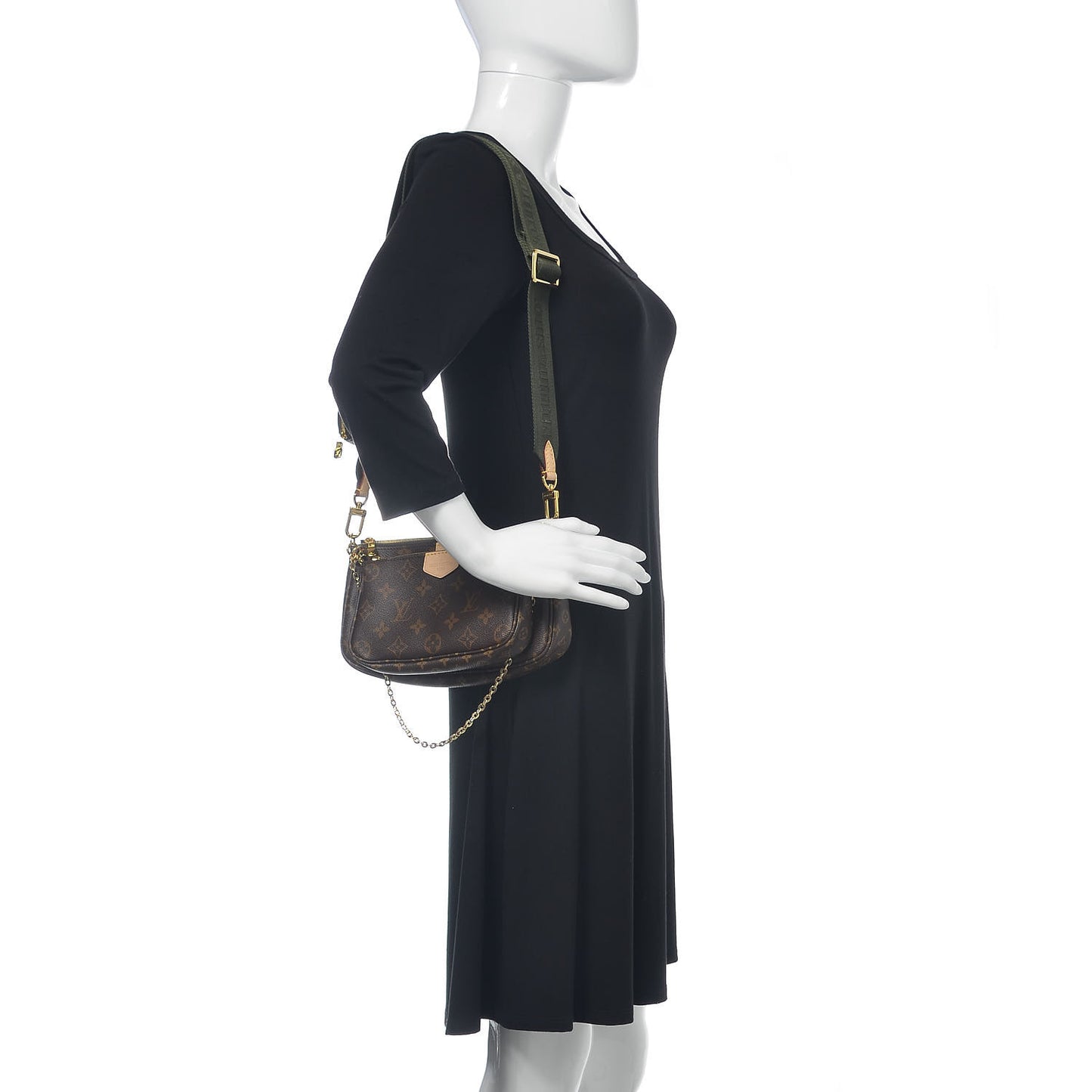 Monogram Multi Pochette Accessories Kaki
