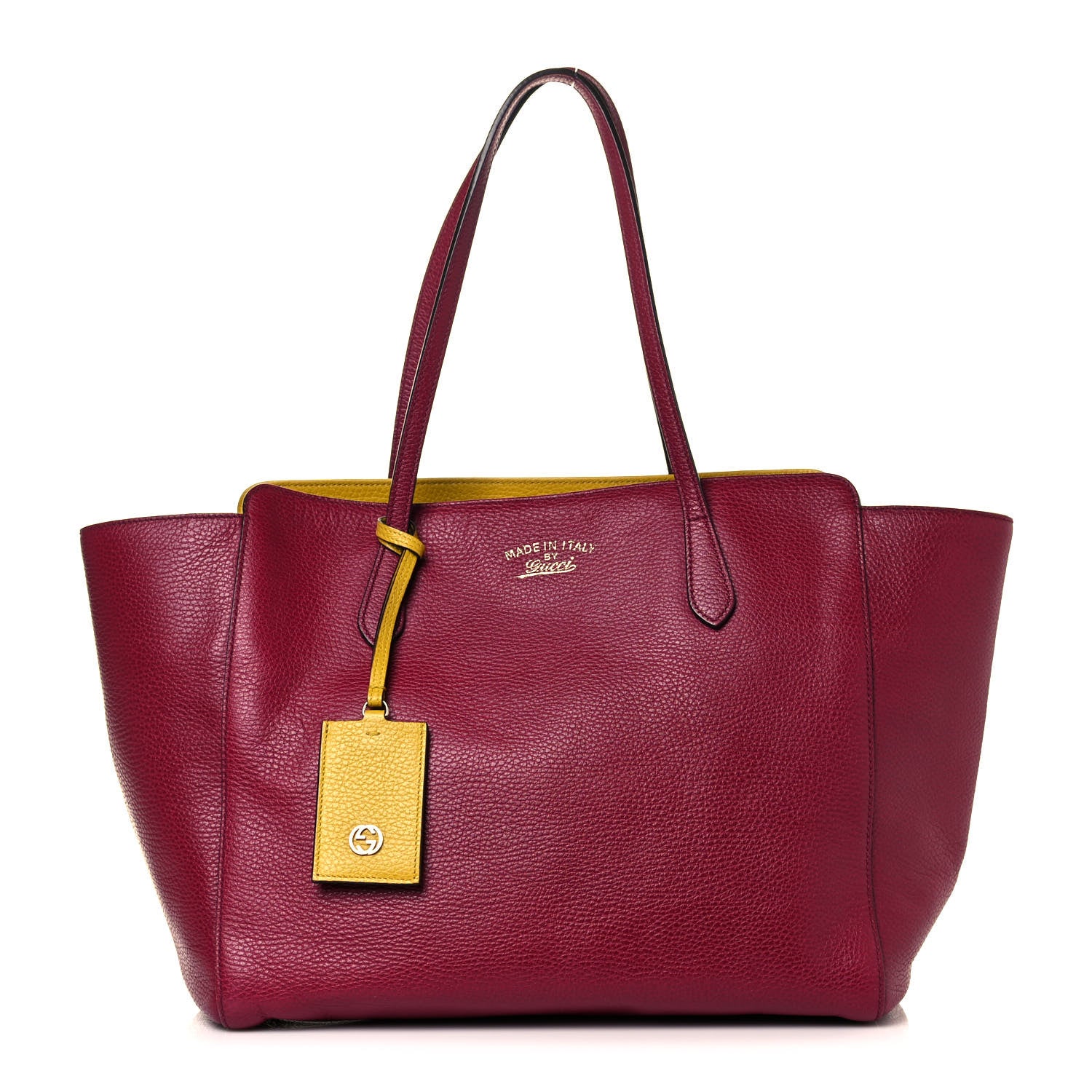 Gucci Dollar Calfskin Medium Swing Tote Raspberry Sorbet 1 of 11