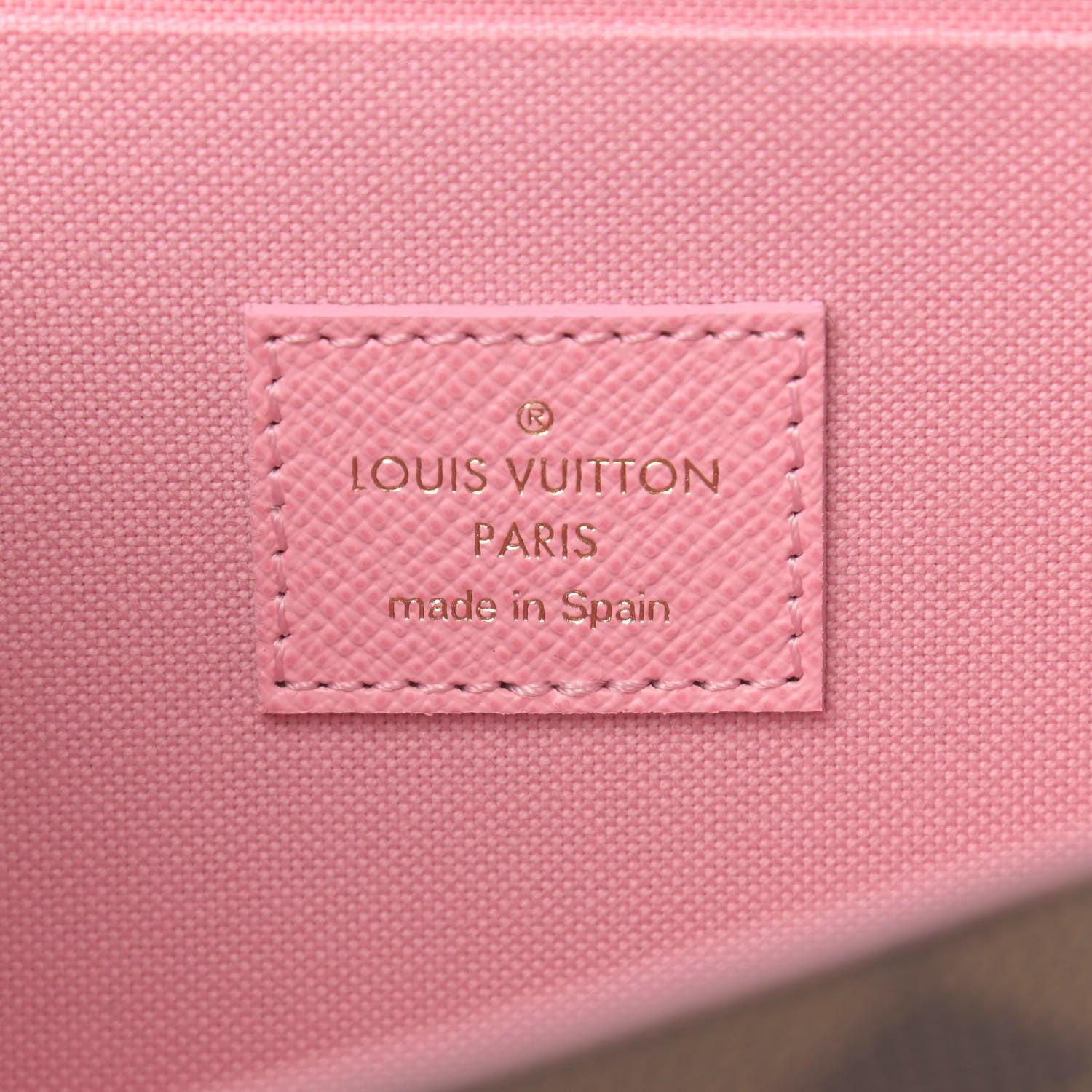 Louis Vuitton Damier Ebene Studded Pochette Felicie Chain Wallet 7 of 9
