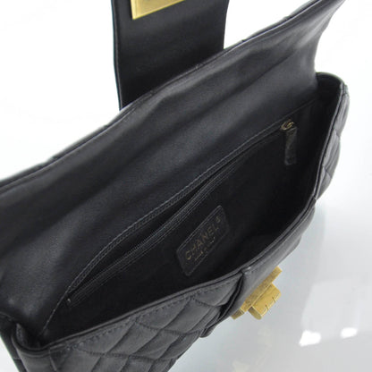Chanel Lambskin Mademoiselle Clutch Black 3 of 5
