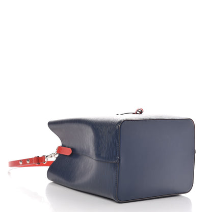Louis Vuitton Epi Neonoe Indigo Coquelicot 5 of 11