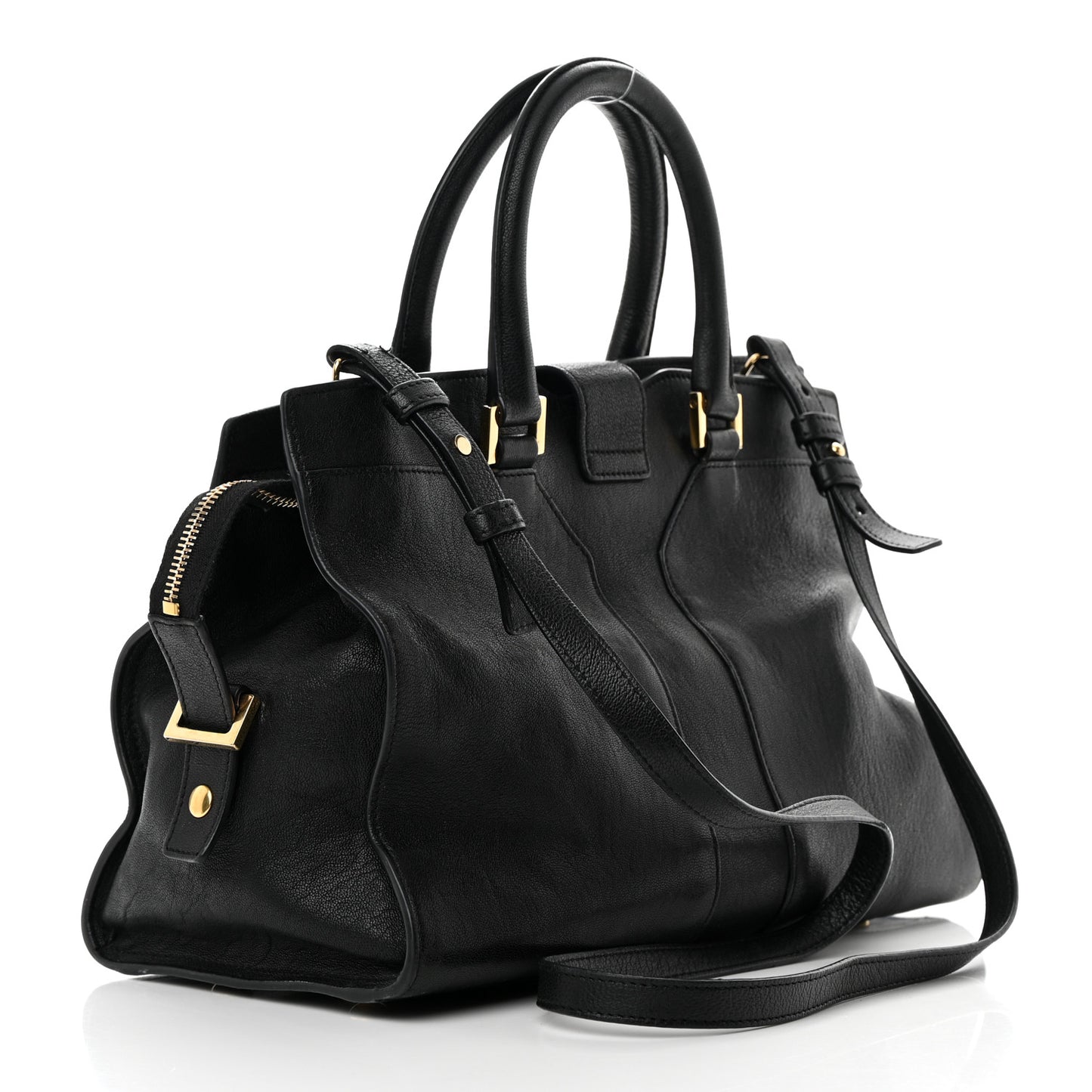 Sheepskin Small Cabas Chyc Black