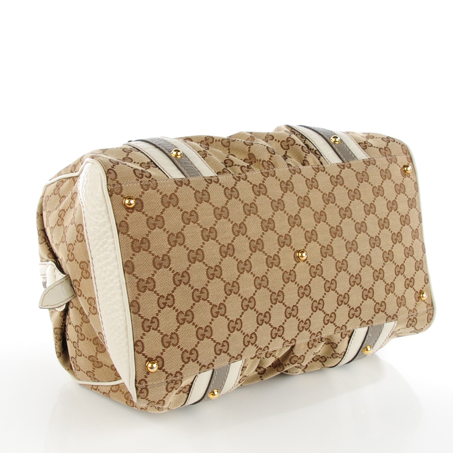 Gucci Monogram Medium Interlocking Boston Off White 3 of 8