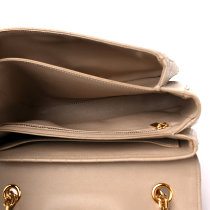 Celine Calfskin Quilted Medium C Bag Beige 5 of 16
