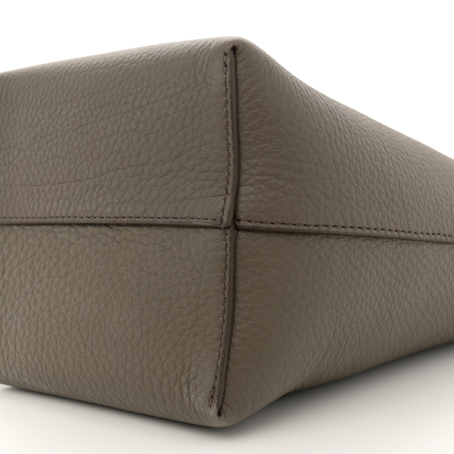 The Row Grained Calfskin Small N/S Park Tote Elephant 9 of 12