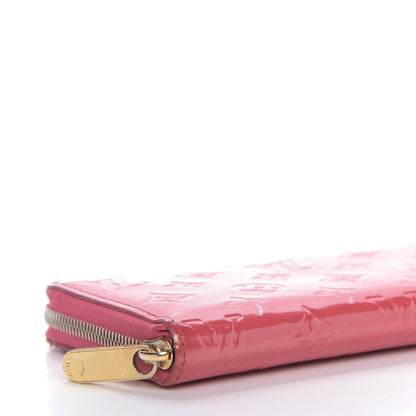 Louis Vuitton Vernis Zippy Wallet Framboise 6 of 10