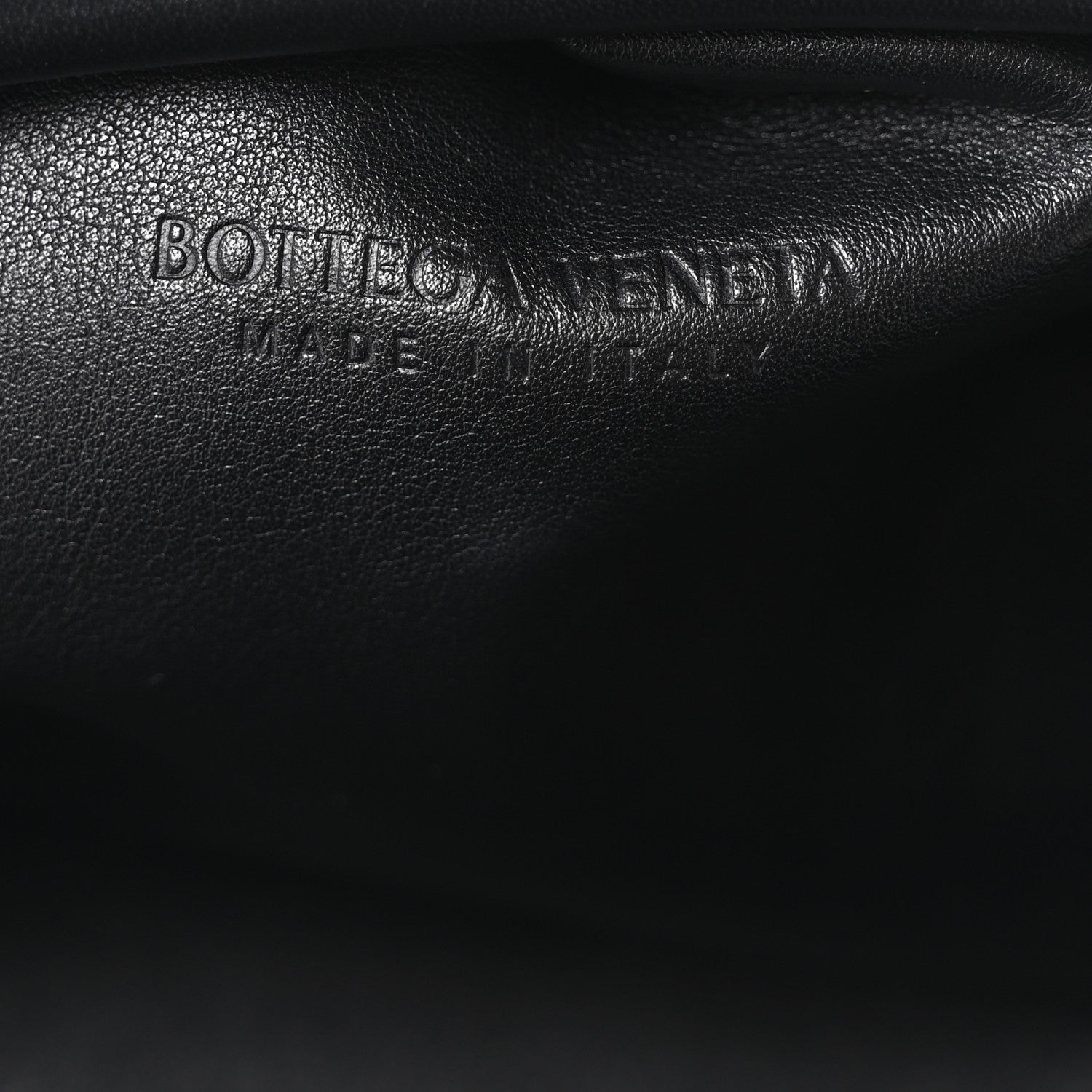 Bottega Veneta Smooth Butter Calf Teen Pouch Black 6 of 10