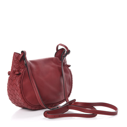 Bottega Veneta Nappa Intrecciato Small Nodini Flap Crossbody Baccara 3 of 9