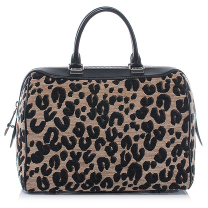Louis Vuitton Jacquard Velvet Leopard Print Stephen Sprouse Speedy 1 of 8