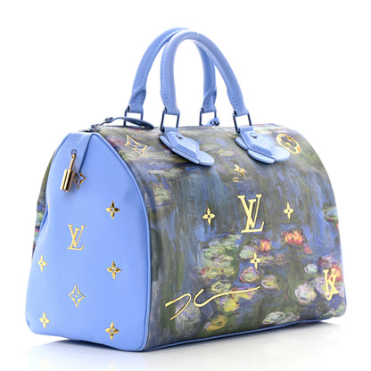Louis Vuitton Masters Monet Speedy 30 3 of 15