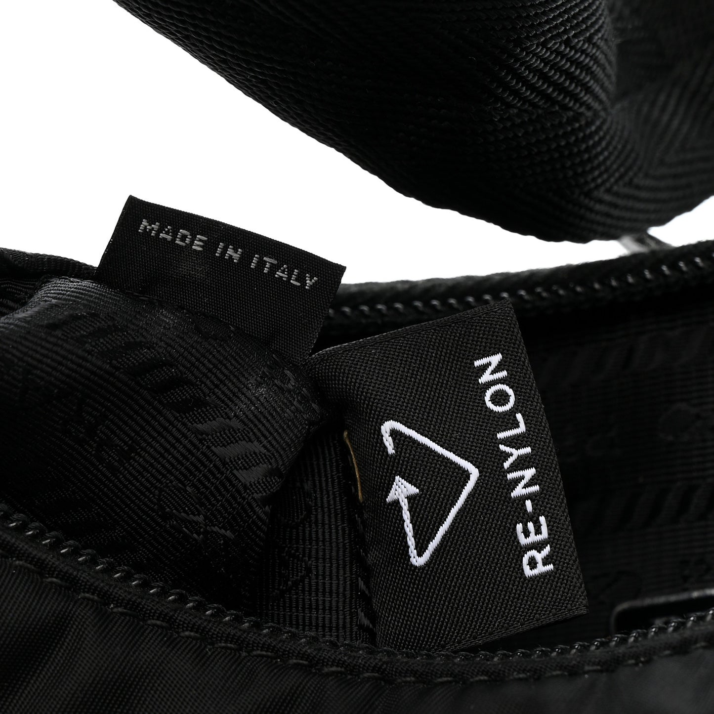 Tessuto Nylon Mini Re-Edition 2000 Bag Black