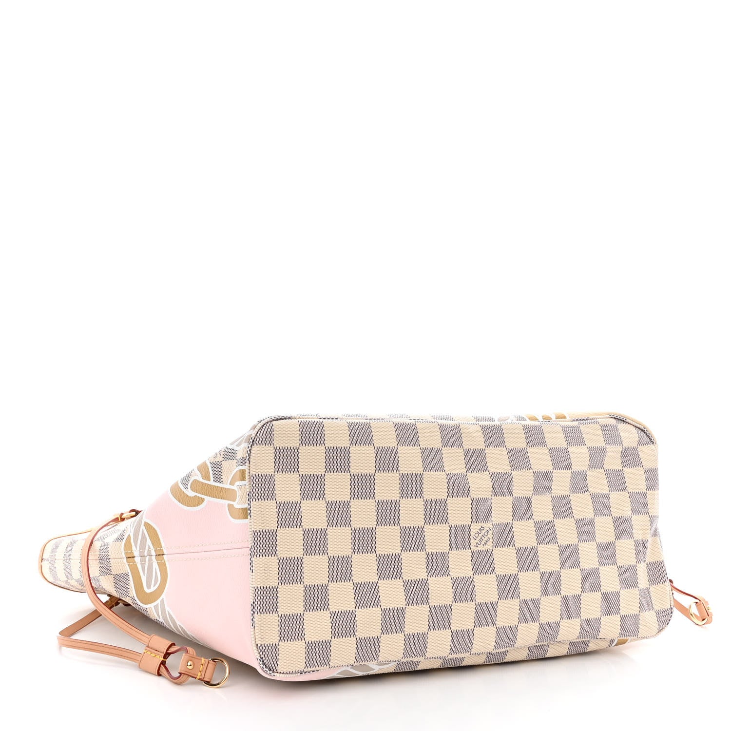 Louis Vuitton Damier Azur Nautical Neverfull MM 5 of 11