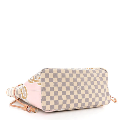 Louis Vuitton Damier Azur Nautical Neverfull MM 5 of 11
