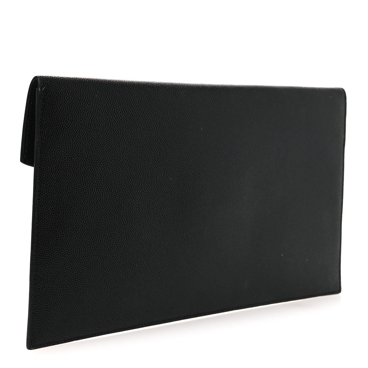 Saint Laurent Grain De Poudre Uptown Pouch Black 3 of 10