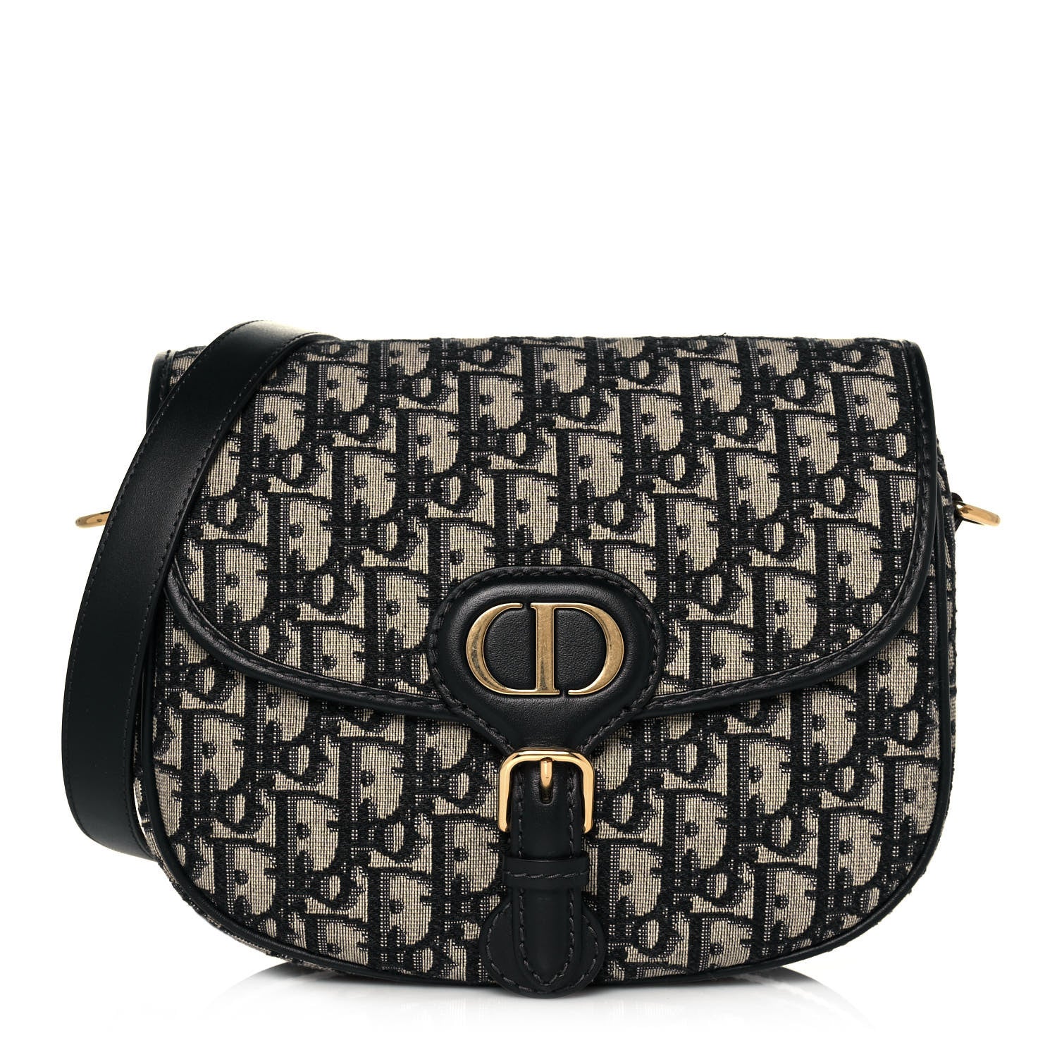 Christian Dior Oblique Medium Bobby Flap Blue 1 of 11