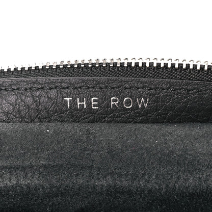 The Row Grained Calfskin Large Slouchy Banana Bag Black 6 of 10