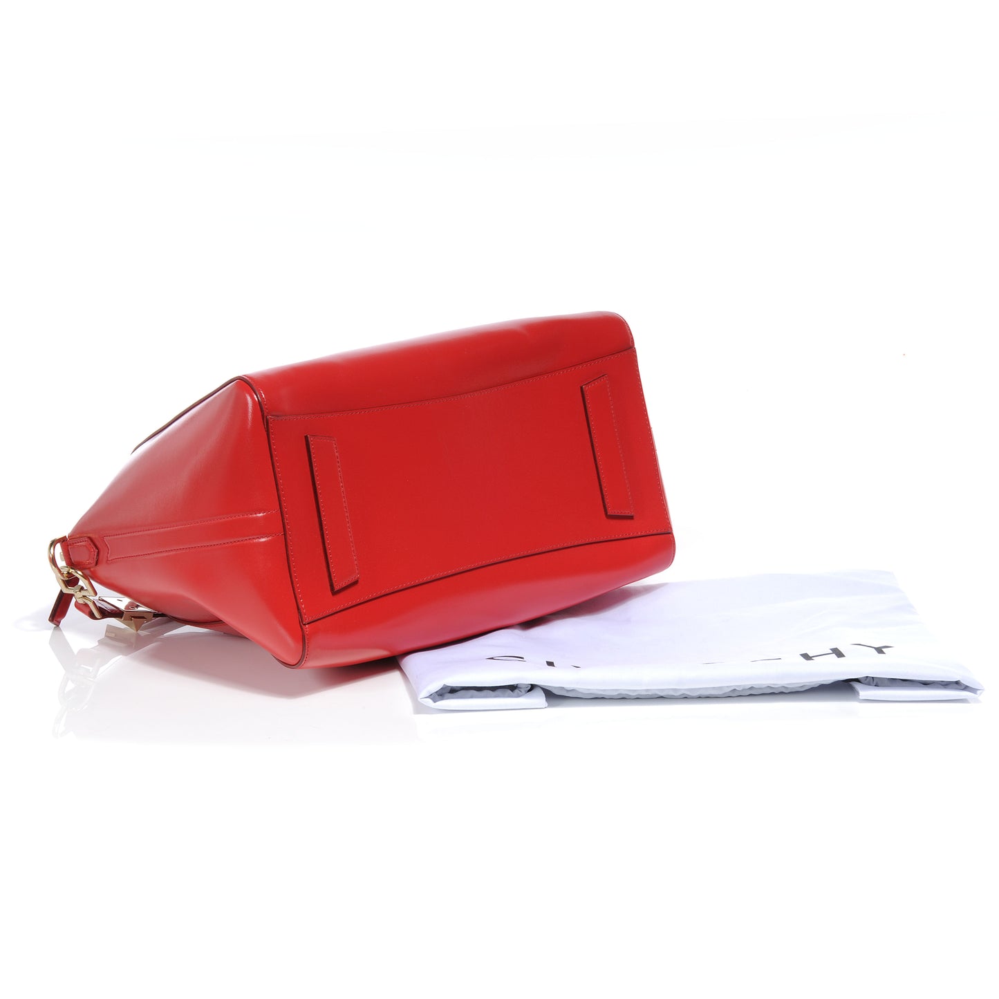 Smooth Calfskin Medium Antigona Red