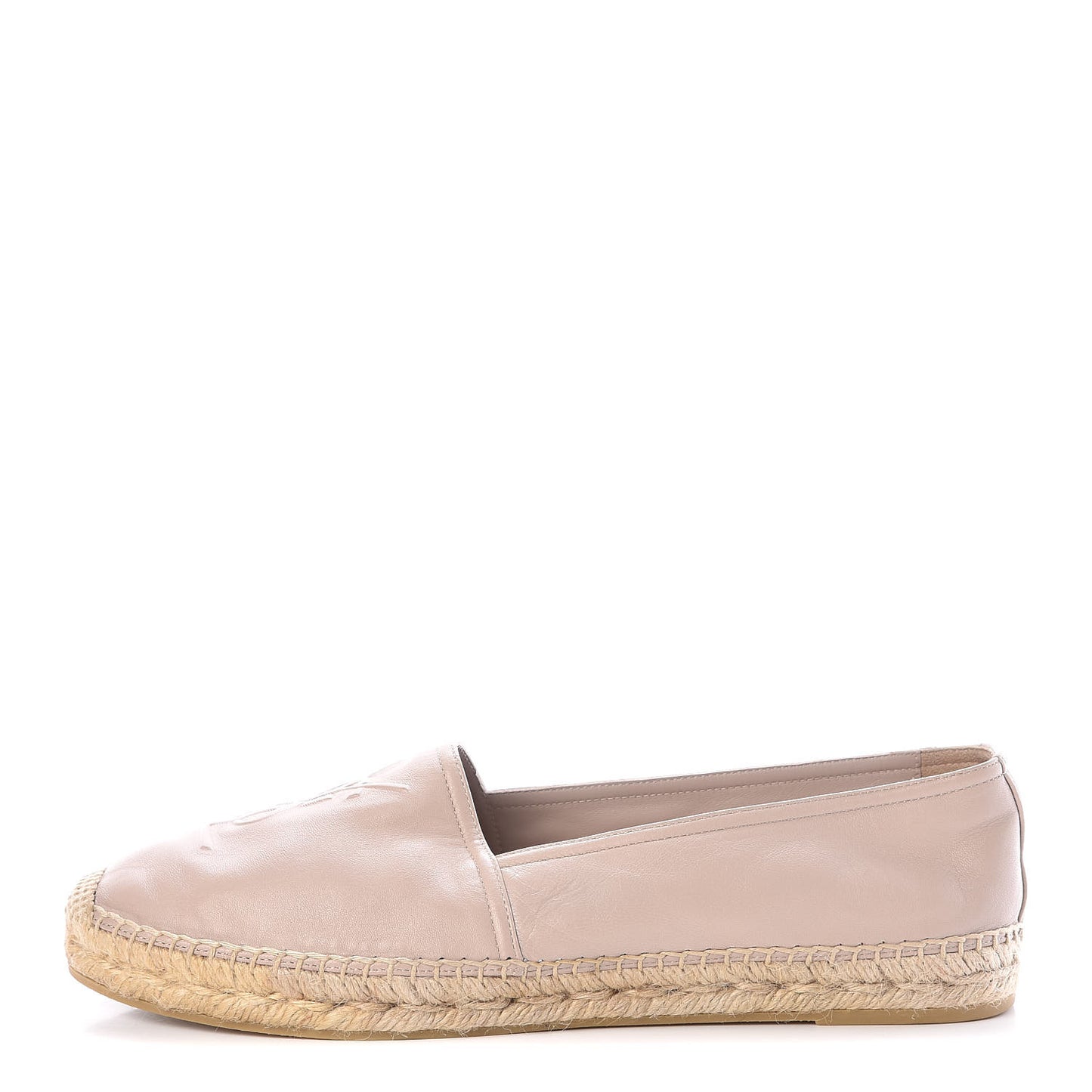 Calfskin Monogram Espadrilles 41.5 Rose Poudre