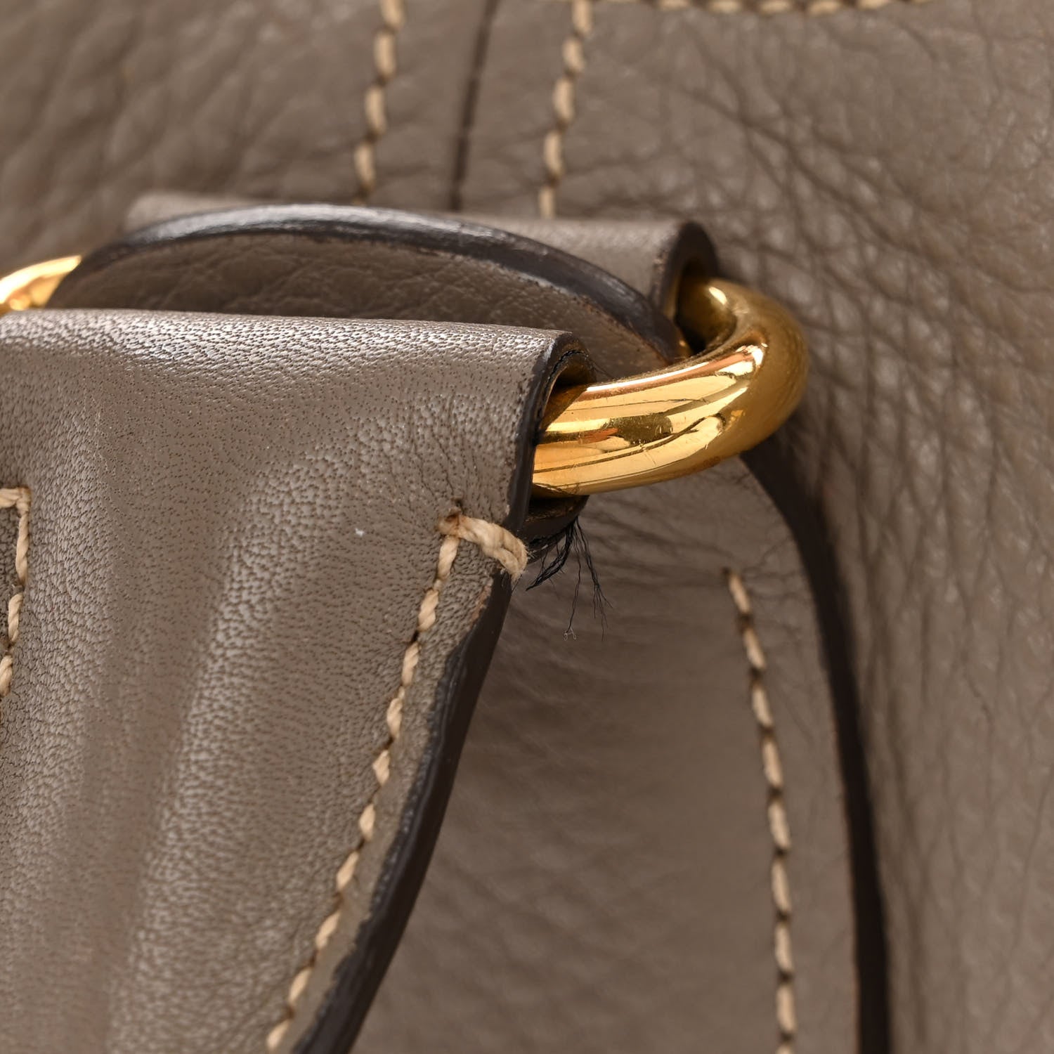 Prada Vitello Daino Shoulder Bag Argilla 13 of 16