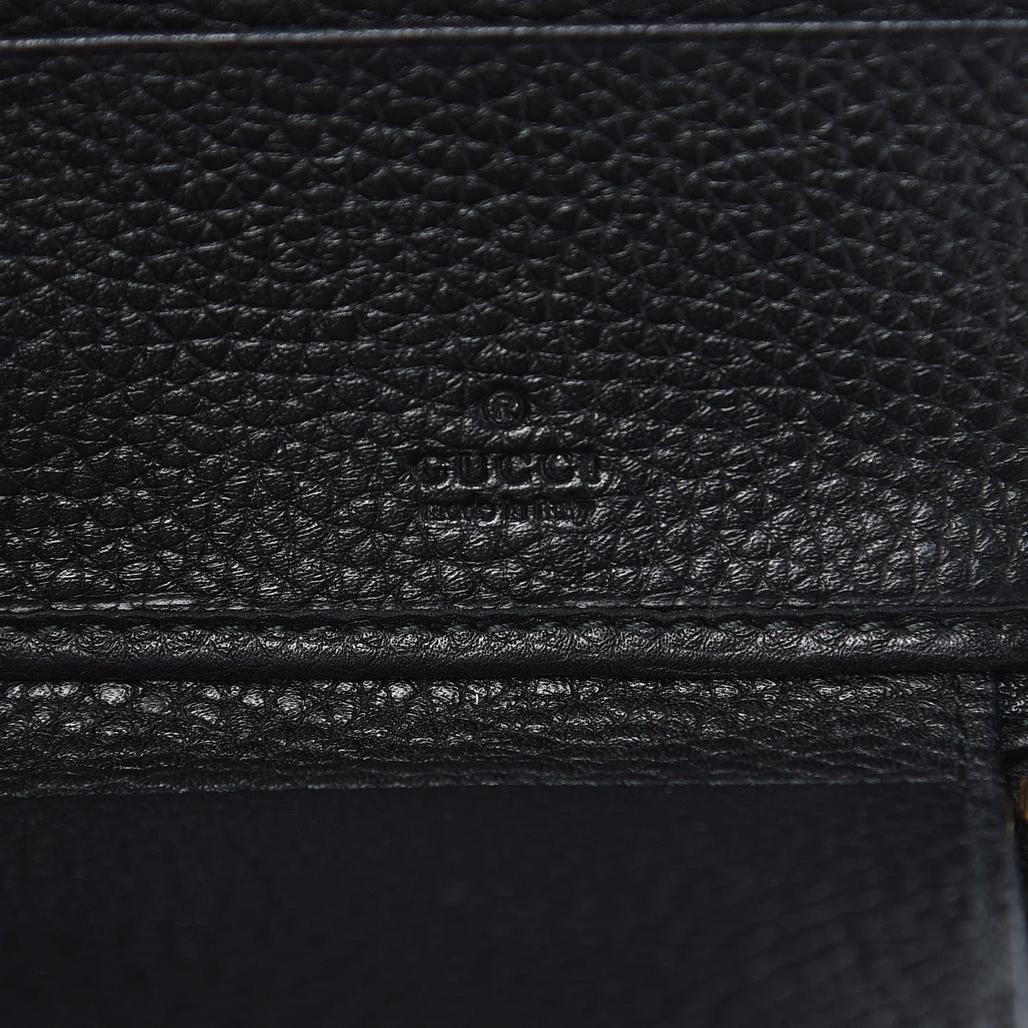 Calfskin Cellarius Blind For Love Wristlet Black