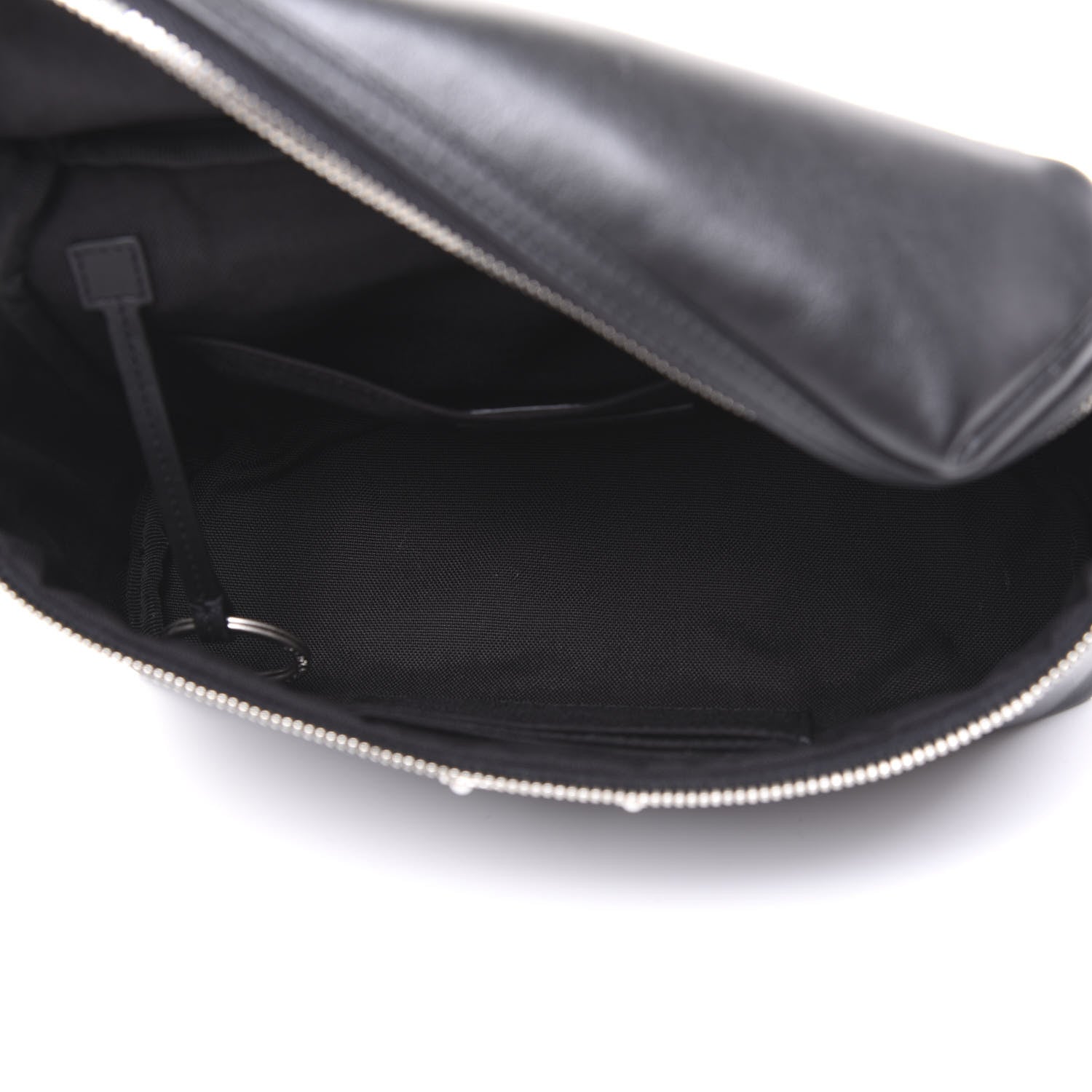Saint Laurent Calfskin City Belt Bag Black 4 of 8