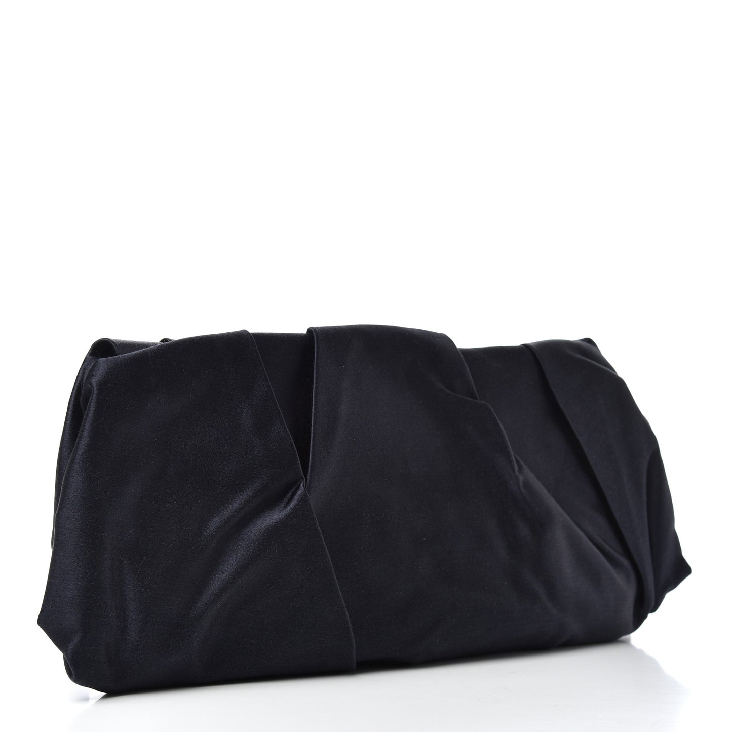 Satin Clutch Bleu