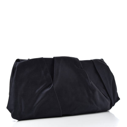 Prada Satin Clutch Bleu 3 of 6