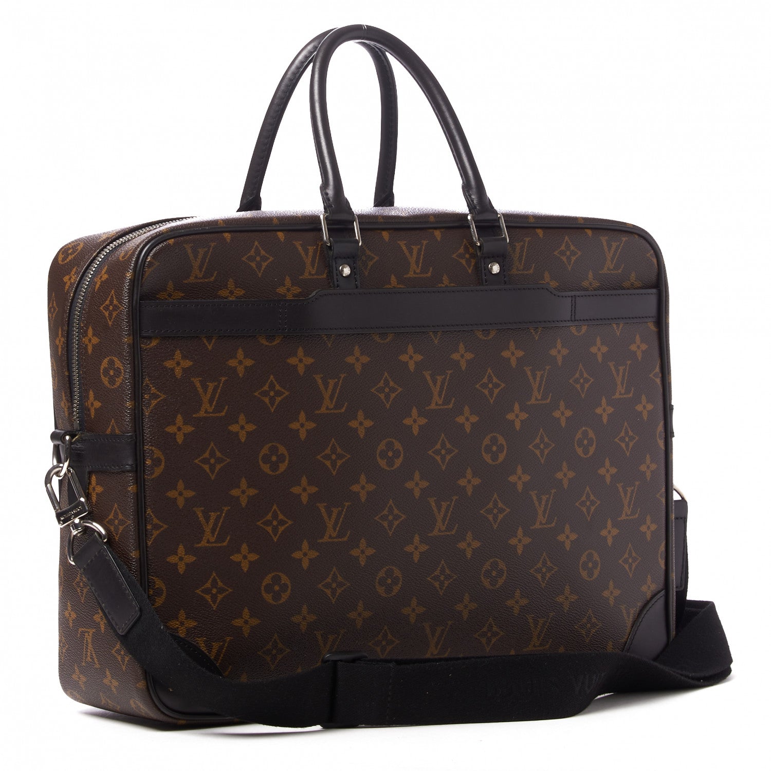 Louis Vuitton Monogram Macassar Porte-Documents Voyage GM 2 of 7