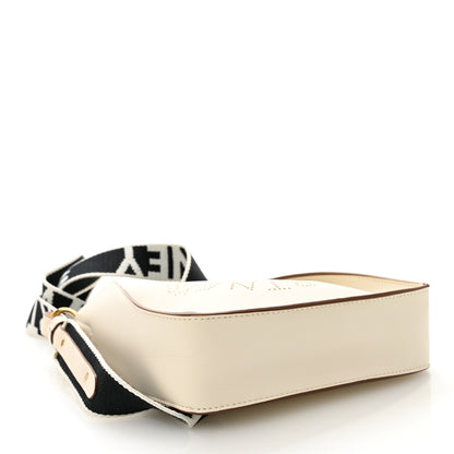 Stella McCartney Eco Alter Nappa Perforated Logo Tiny Crossbody White 4 of 10