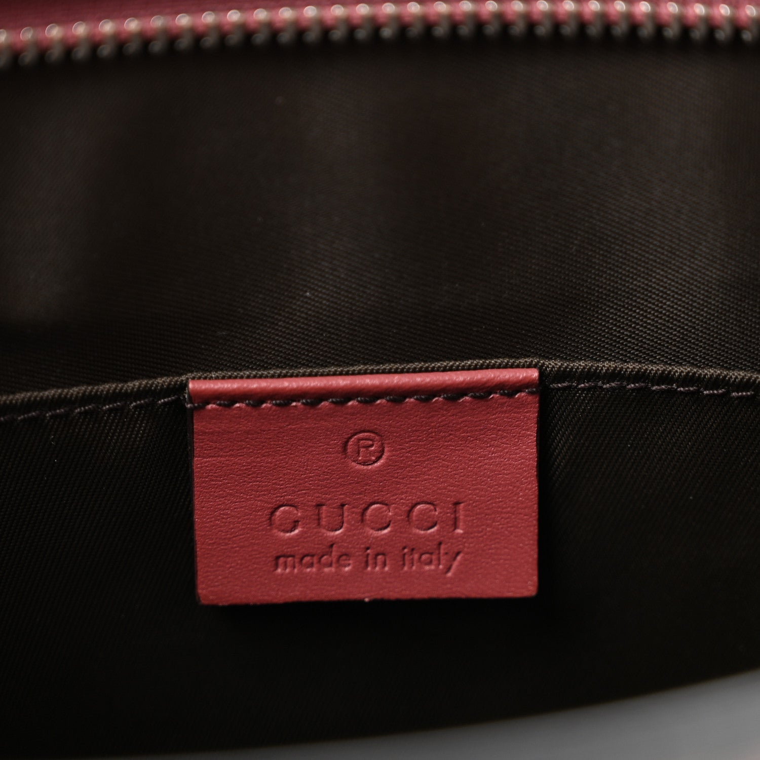 Gucci GG Supreme Monogram Blooms Large Cosmetic Case Beige Multicolor Dry Rose 6 of 10