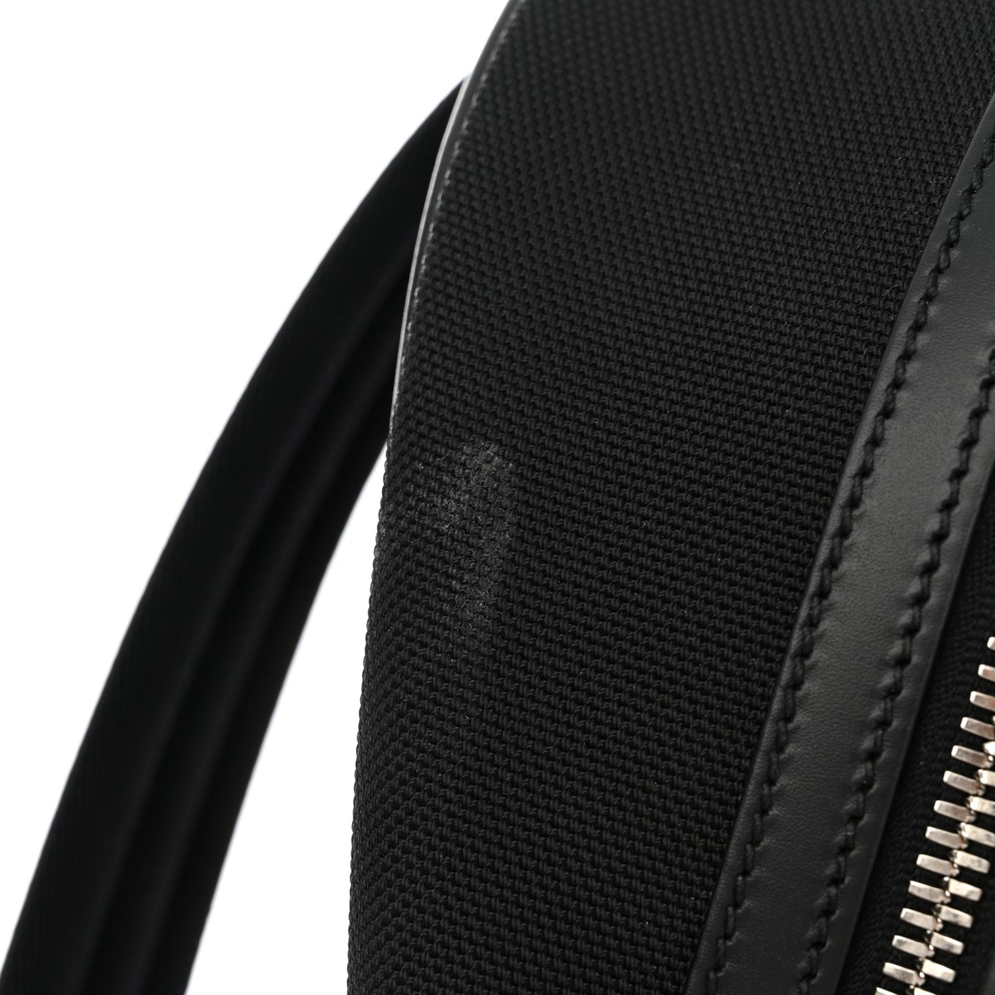 Techno Canvas Web Backpack Black