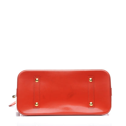 Louis Vuitton Vernis Roses Alma GM Orange Sunset 5 of 13