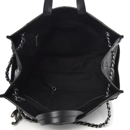 Chanel Calfskin CC Pocket Tote Black 5 of 10