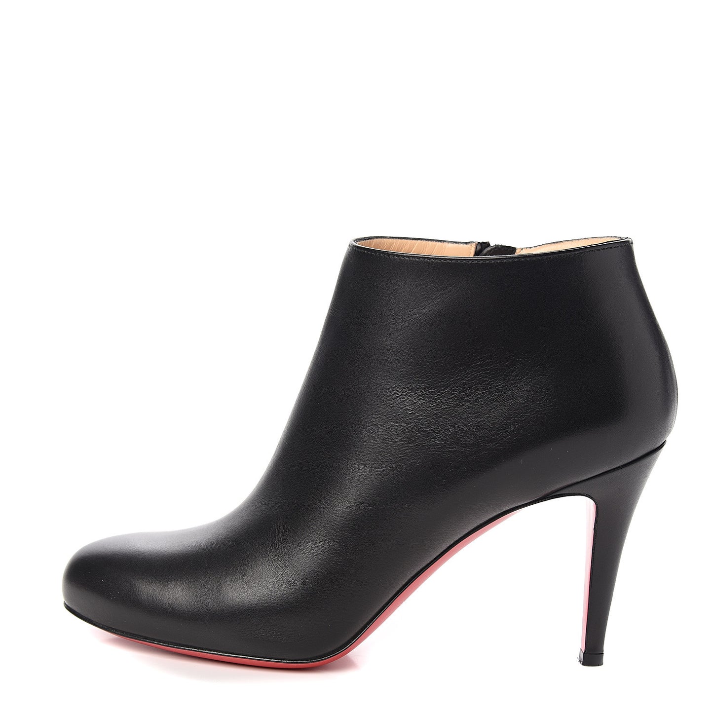 Calfskin Belle 85 Ankle Boots 39.5 Black