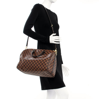 Louis Vuitton Damier Ebene Speedy Bandouliere 35 3 of 13