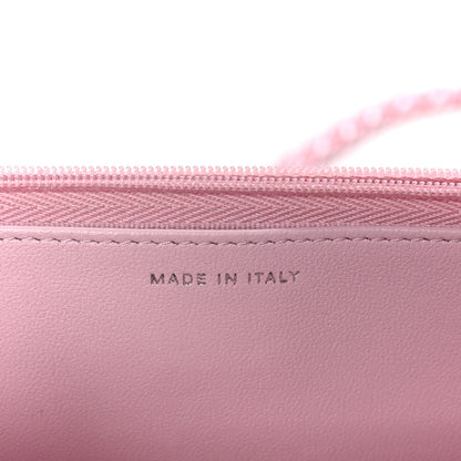 Chanel Calfskin Quilted Pearly CC Wallet On Chain WOC Pink 7 of 11